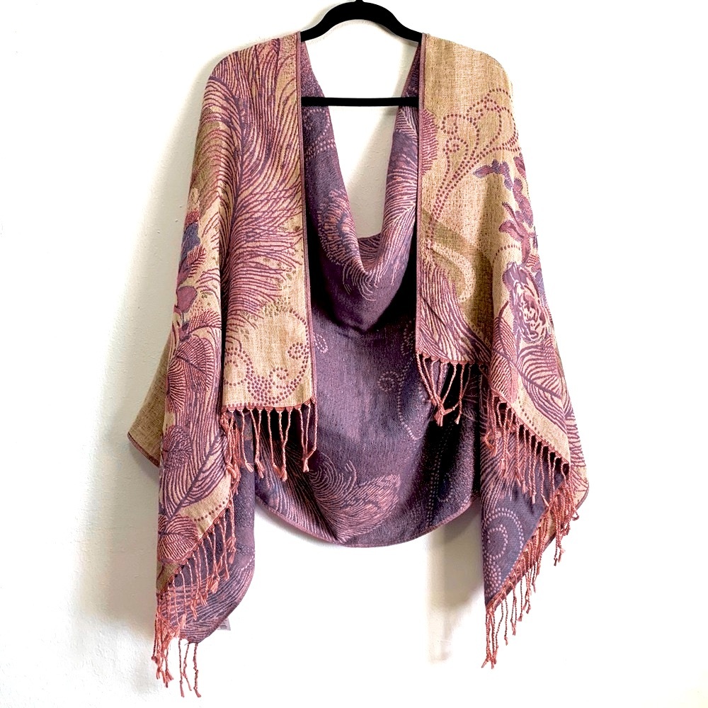 Modern Expressions Elegant Twisted Fringe Scarf